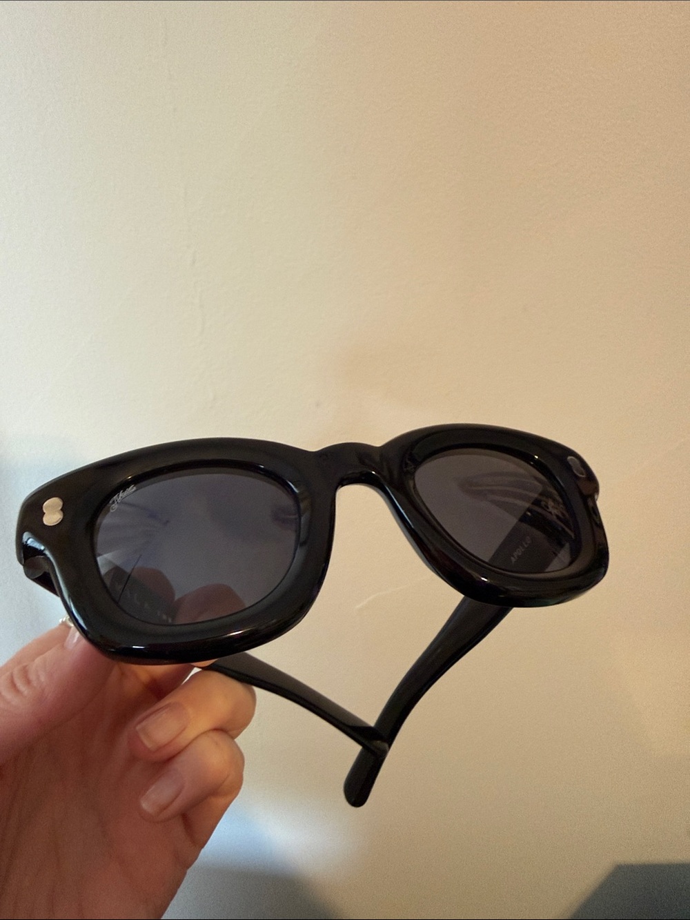 Akila Apollo Inflated - Men's Black Retro Square Sunglasses - Sleek UV Shades - Picture 4 of 8